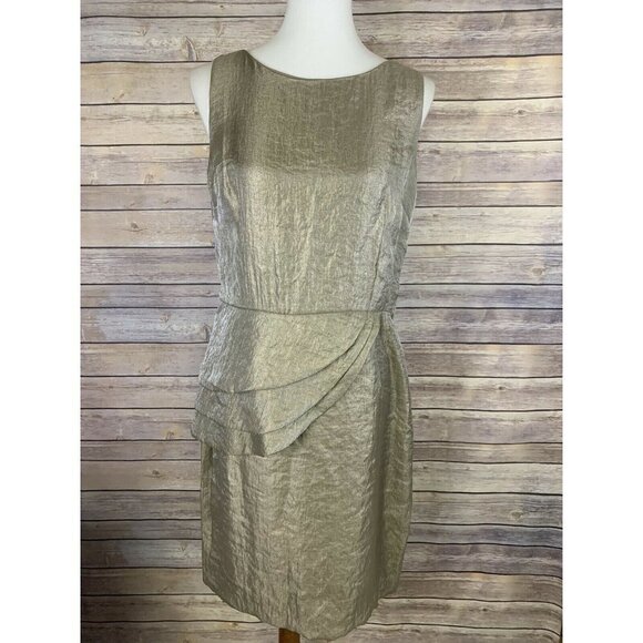 London Times Dresses & Skirts - London Times Womens 12 Metallic Dress Sleeveless